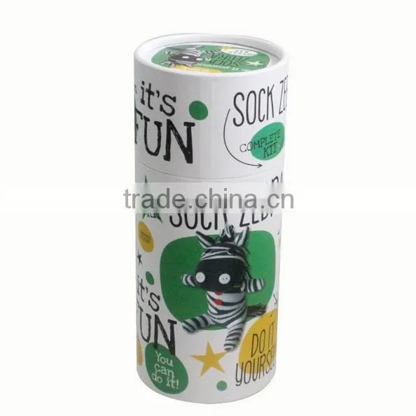 high quality recycled round tube gift box