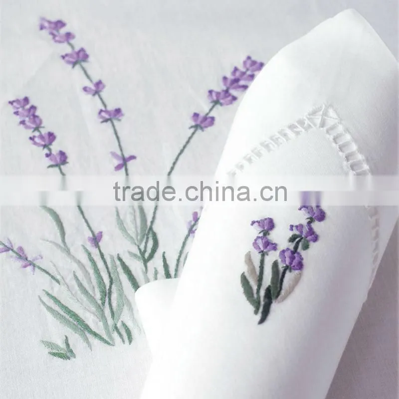 hand embroidery napkin