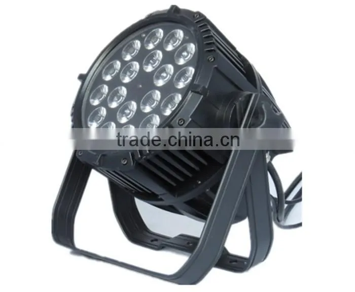 NEW colorful led par can DMX led stage par light 18*10w led par lights