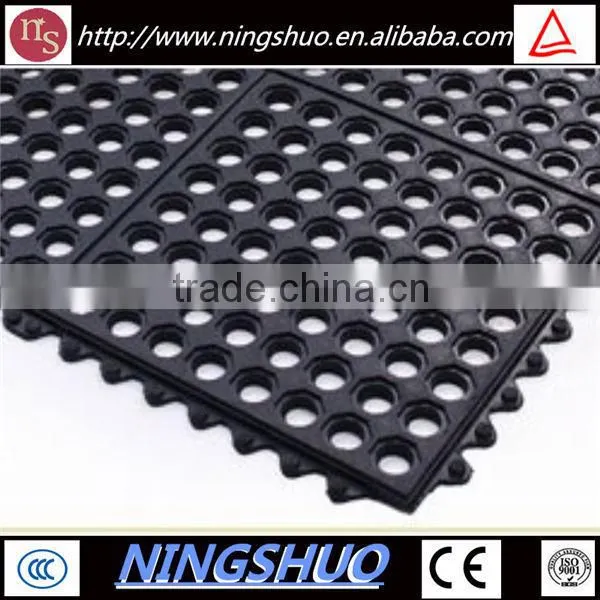 Industry supplier of anti slip durable rubber door mat