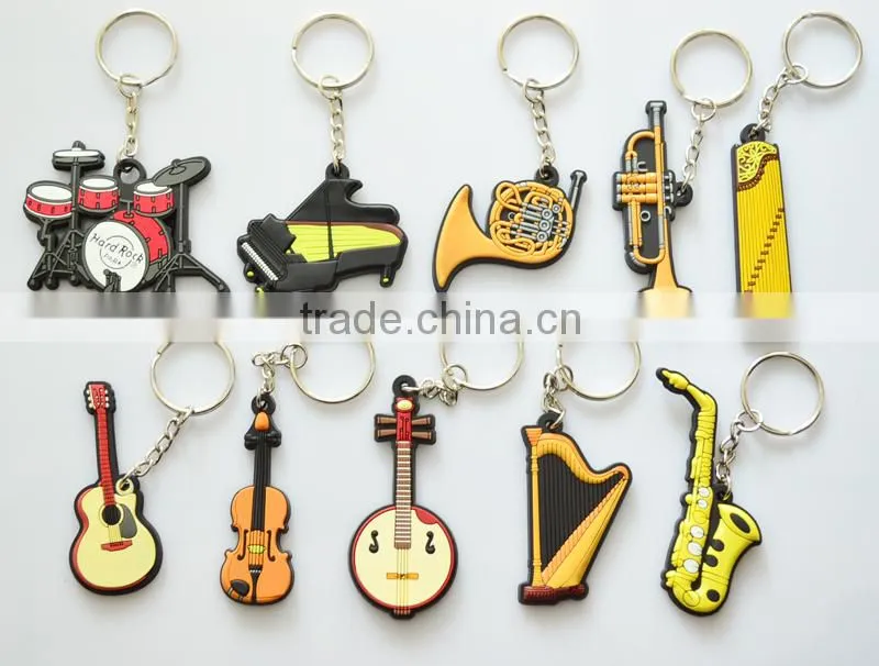 Made In China High end quality and competitive price customized silicone keychain