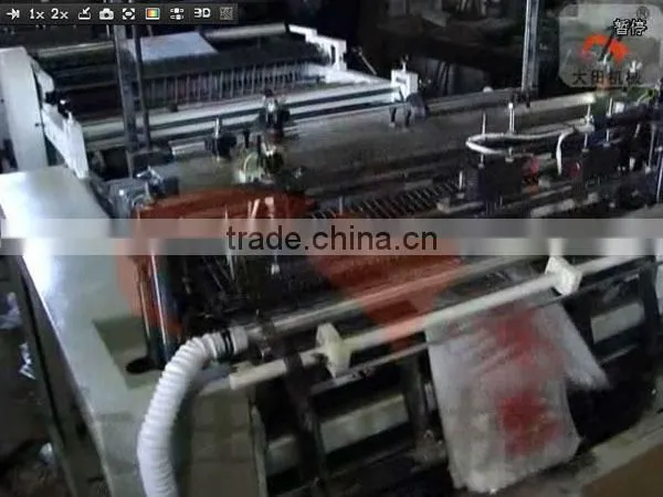 2014 Computer control LDPE Plastic bag machine