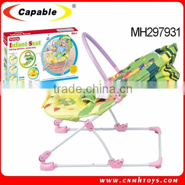 Baby rocking chair with music infant baby seat