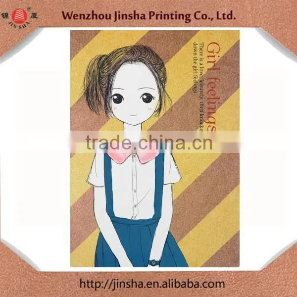 Soft Cover PU A5 Size Printing Sewing Thread Promotion Notebook