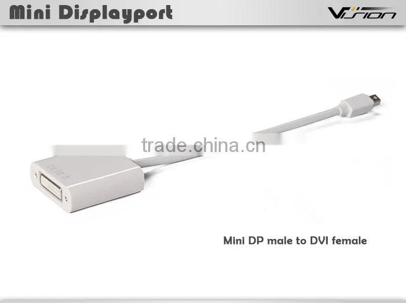 sumsung led tv female mini displayport to dvi adapter