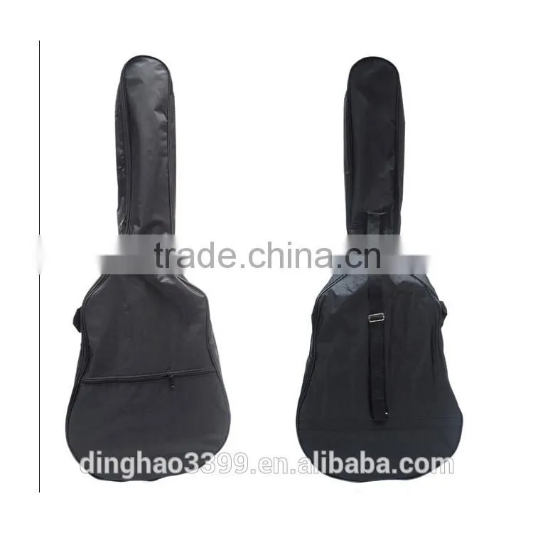 New Arrival Durable Soft Acoustic Guitar Bass Case Bag Holder With Double Padded Straps