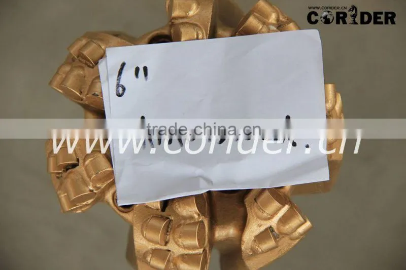 7 blades 6''matrix body PDC bits for water well