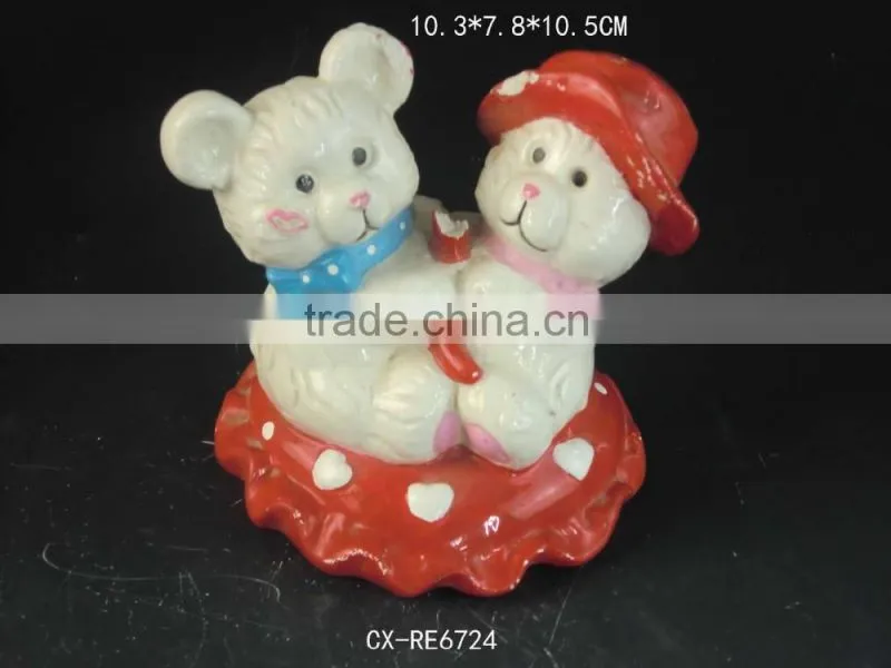 human figure high grade ceramic gift for new couple for weddings