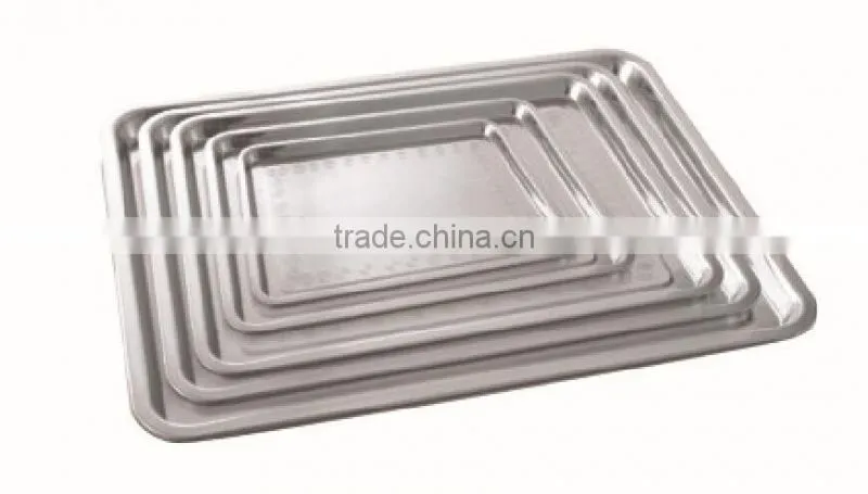 MK03-739 Hospital Surgical Medical Stainless Steel Medical Hollow Ware Instruments Thin Curling Square Plate