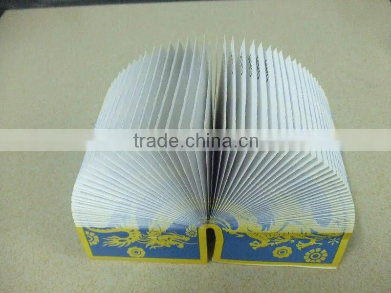sticky notepad with logo