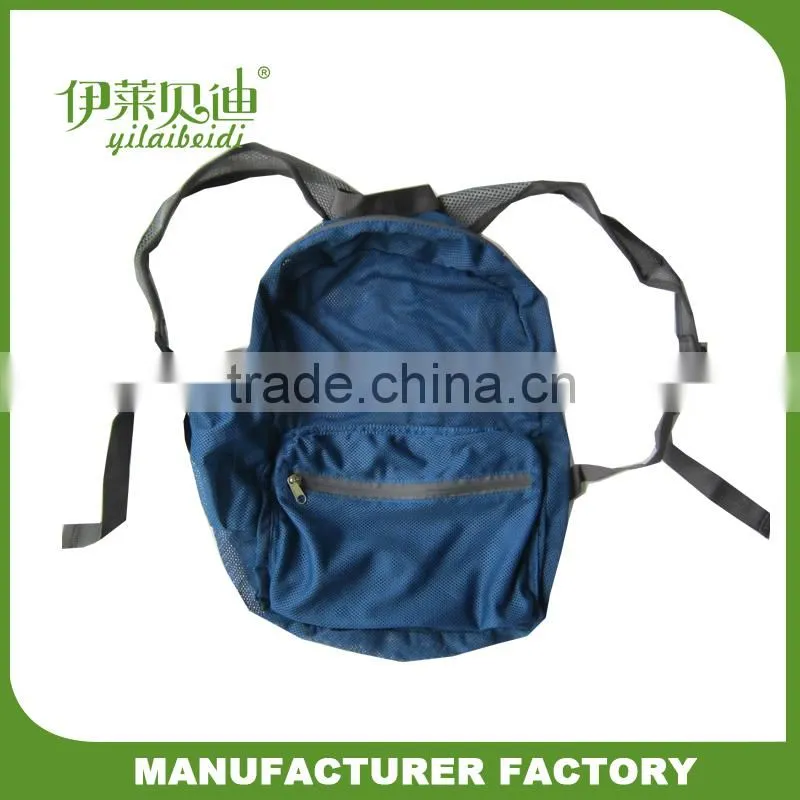 Mesh fabric Backpack bag/sport backpack