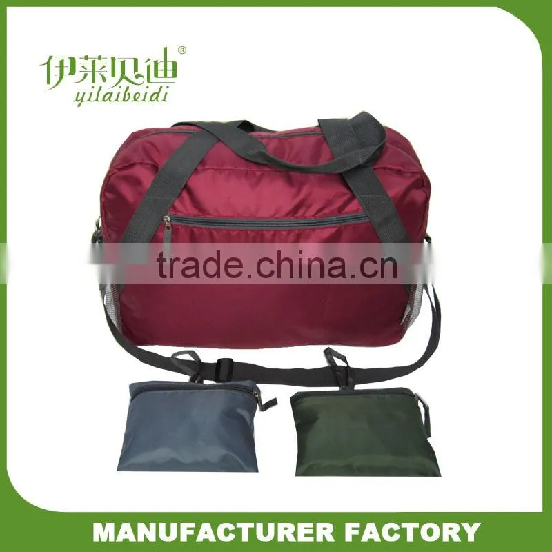 Blue Foldable Travel Weekender Bag