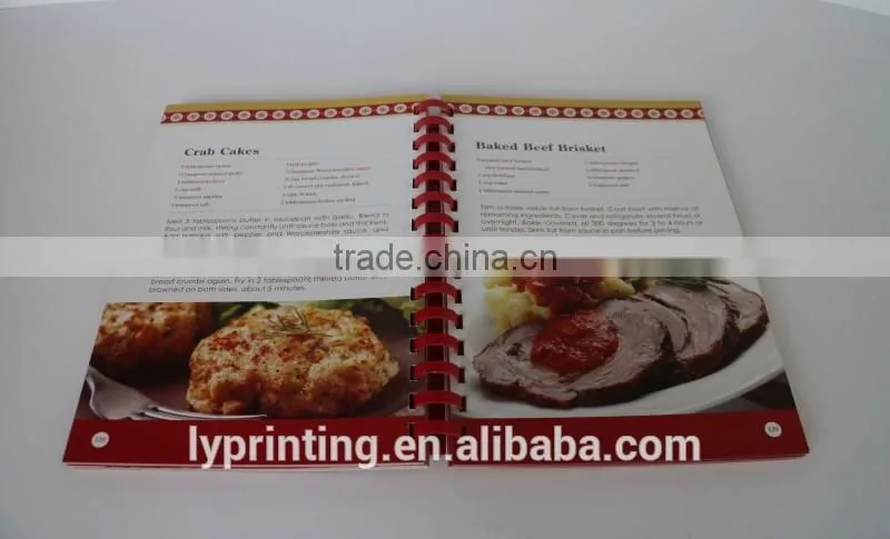 Shenzhen Printing New Design Cookbook, 2015 Fashion Design Book Wholesale
