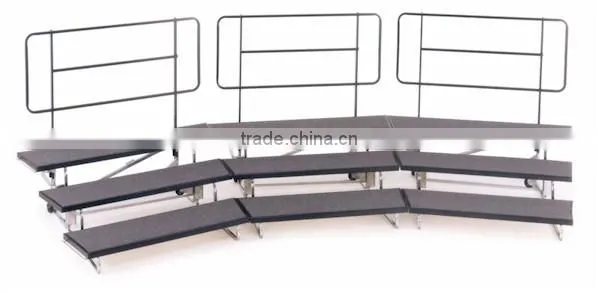 Aluminum Folding Choir Stage Chorus Stage Choral Riser