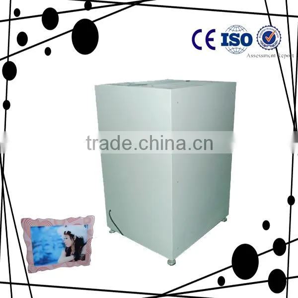 beautiful metal photo crystal machine