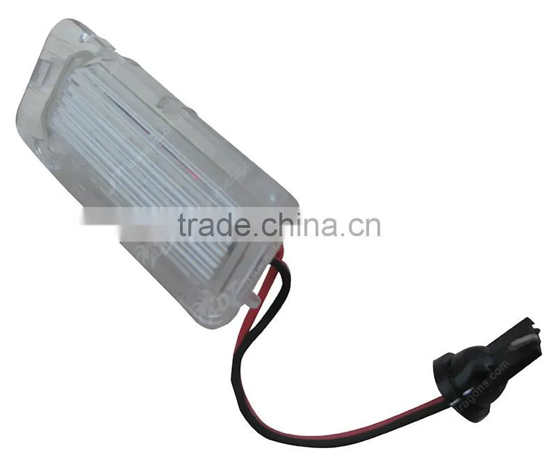 Canbus error free license plate lamp super white for Ford