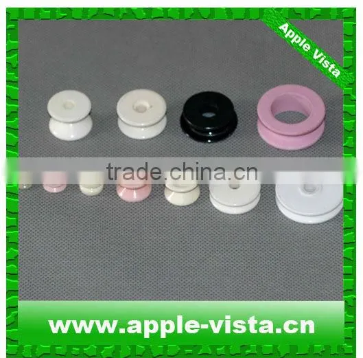 AV0001!!High precision zirconia zro2 structure ceramic tube/zirconia ceramic guide pulley