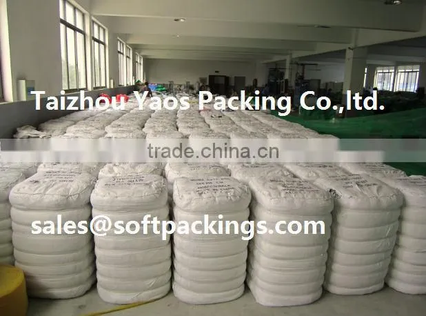 Sample free green mono filament HDPE date tree date palm mesh net bag for date cover with black drawstrings