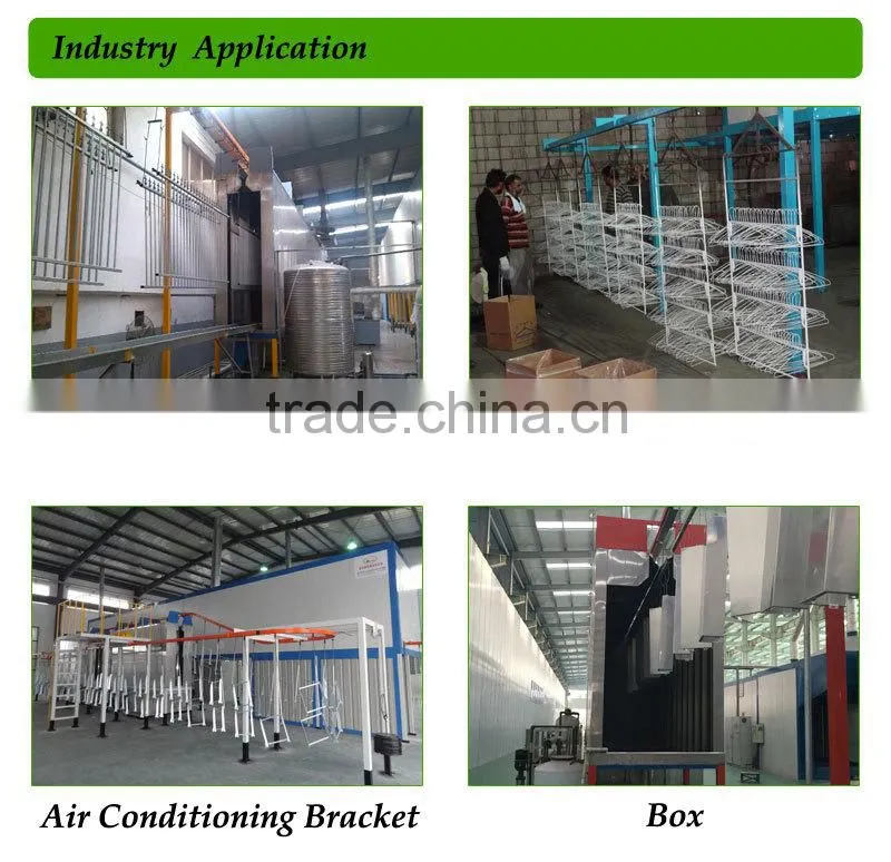 2015 newly electrostatic spraying painting line with painting system