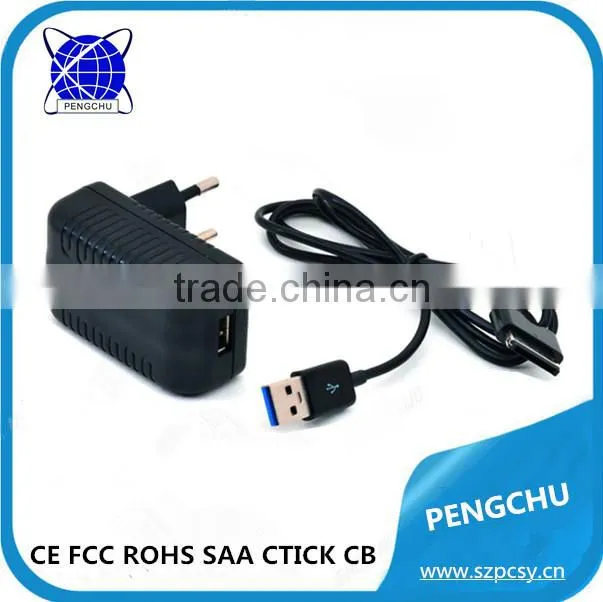 AU UK USA EU plug 5V 2A USB wall charger rechargeable travel power charger