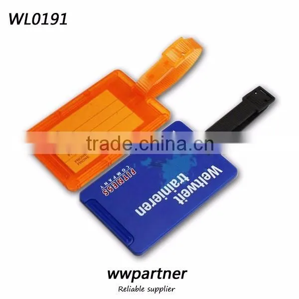 Classic Hard Plastic luggage Tag Wholesale
