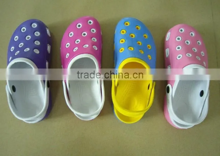 2016 casual EVA clogs, double colors clogs for adult size, sport clogs shoes