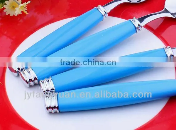 Chinese Stainless Steel Western Style Round Handle Flatware