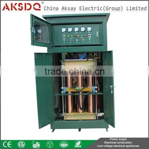 Hot Full Copper Coal Mines SBW-F 3 phase Subtone Automatic Compensation Power Line Voltage Stabilizer Winging LiuShi YueQIing