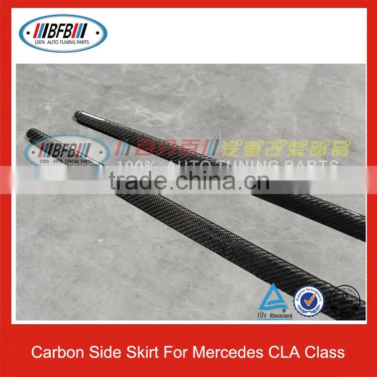 CARBON SIDE SKIRTS COVER FOR MERCEDES CLA CLASS W117 CLA250 CLA45