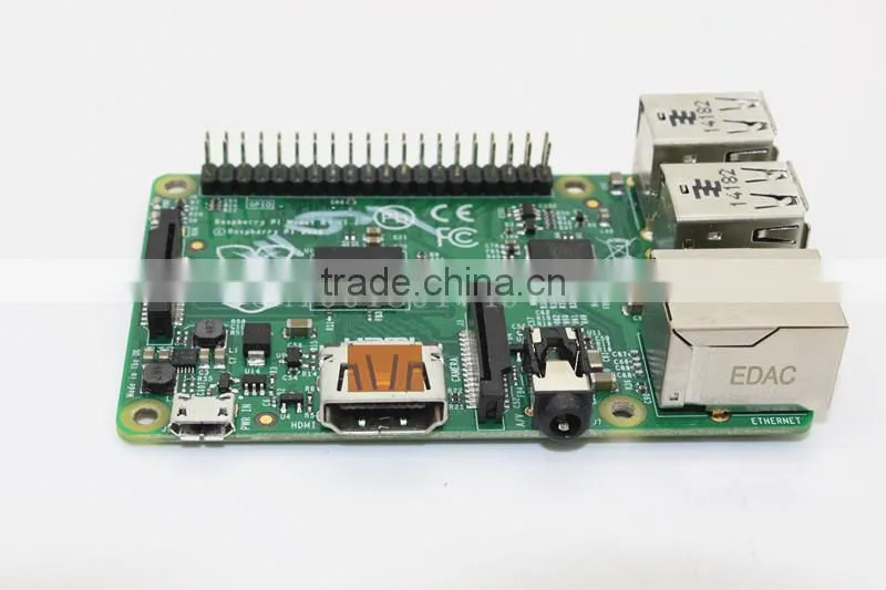 5 IN 1 Raspberry Pi Model B plus Board + 3 heat sinks + Pi Cobbler GPIO + 1 board case l+1pcs cable