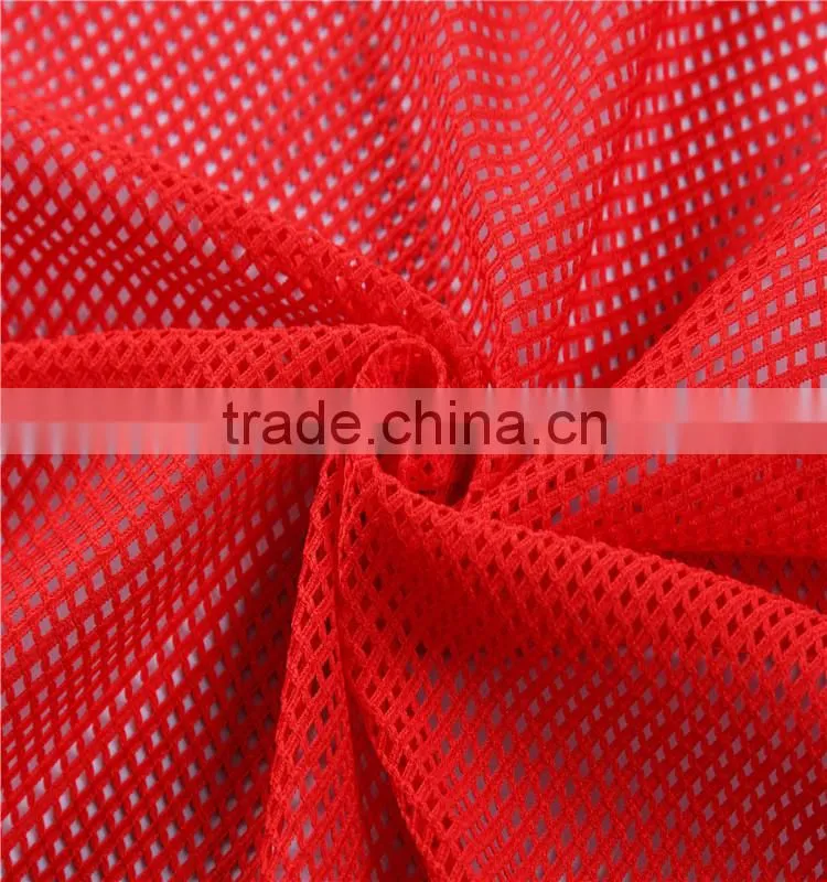 Comfortable, good quality ,breathable polyester square net fabric