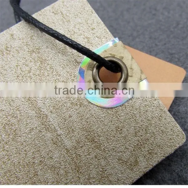 Special Paper Sand Surface Hangtags With Jeans