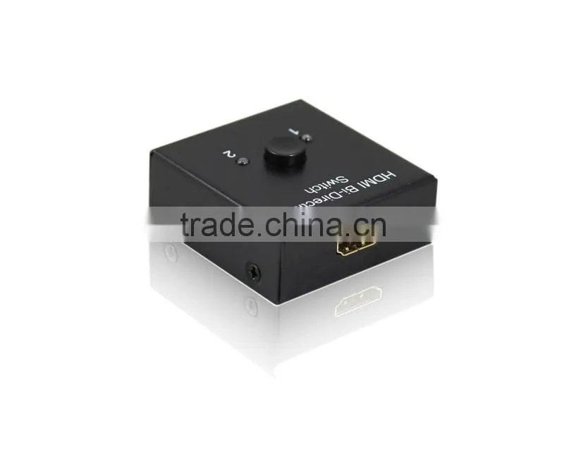 2 Ways HDMI Bi-Directional Switch Splitter remote control switch