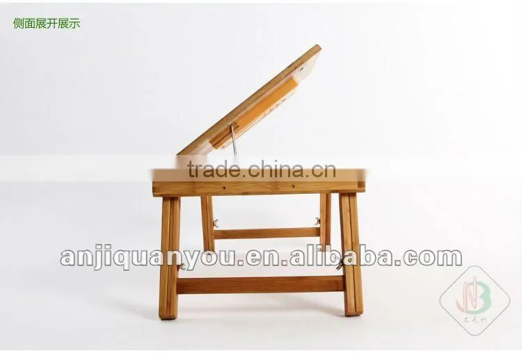 Natural Bamboo product, furniture,Bamboo bed tray,bamboo laptop desk,laptop stand,bed stand,overbed table