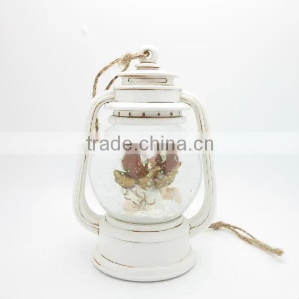 Decoration Fashion Design Cute Resin Led Lantern Light