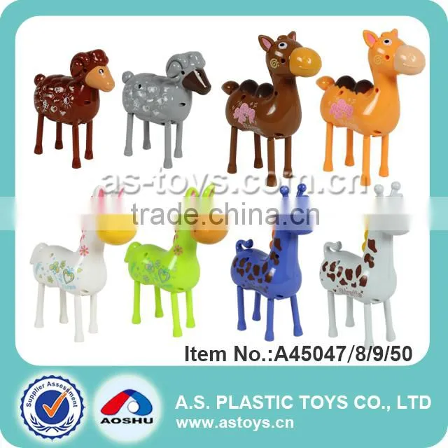 Novelty animals type card kids wind up toy motor