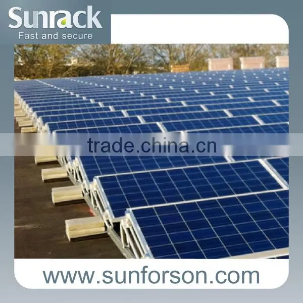 aluminum solar carport mount racking system for parking installation
