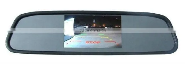 Good quality 3.5 inch rear view mirror car monitor