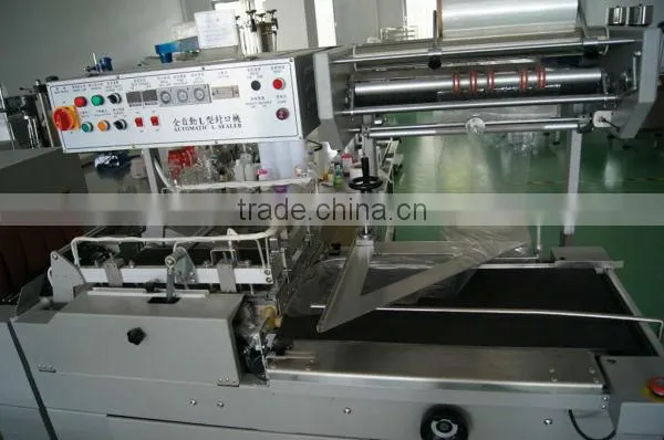 Film Cutting Sealing Machine Can POF PE PVC Bottle Shrink Wrap Machine