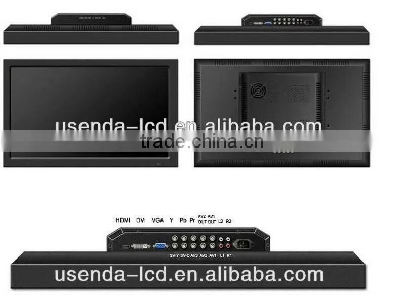 Super resolution 4k 84inch top quality Lcd cctv metal casing monitor