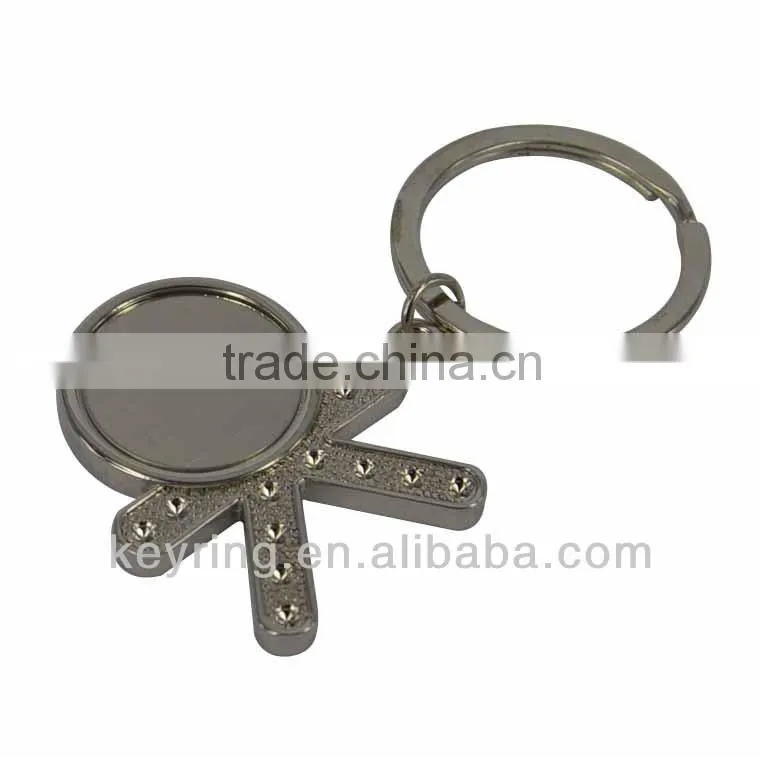 Hot promotion item for 2014 new souvenir keychain donation keyring