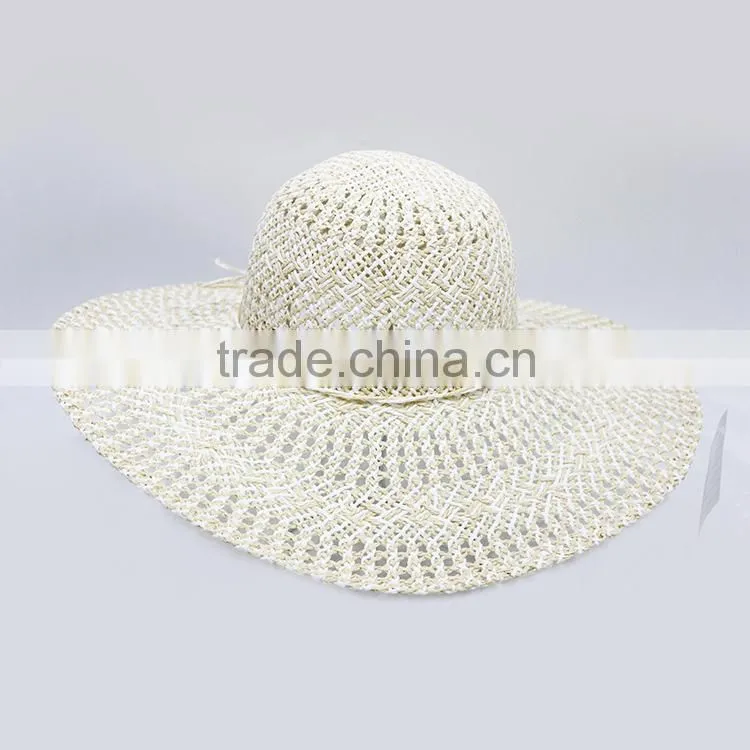 Wholesale hawaiian women paper straw hat