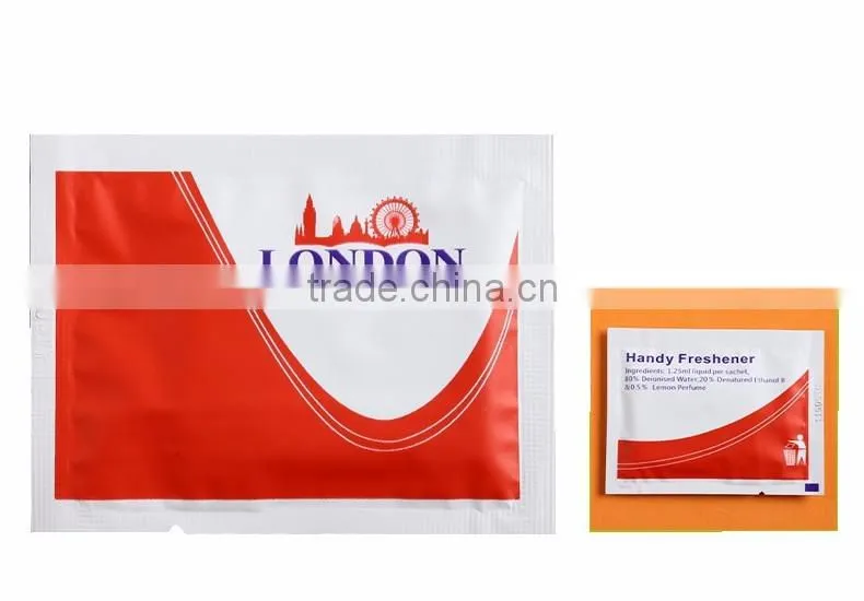 Private Logo Cheap Hand and Face Cleaning Tissue Restaurant Wet Tissue