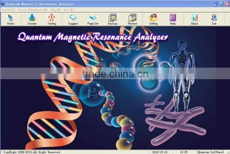 hot quantum resonance magnetic body health analyzer