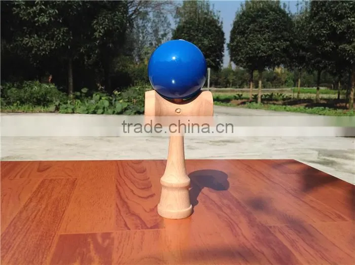 Deluxe solid deep sea blue kendama