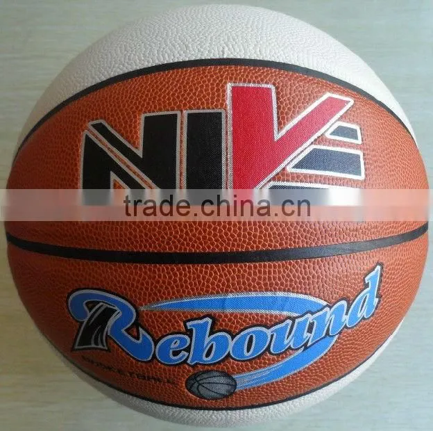 official size and weight match quality PU basketball