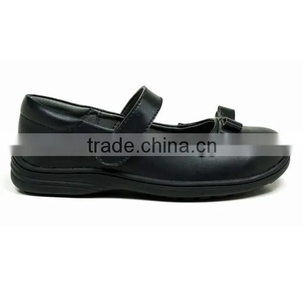 Wholesale Cheap Teenage Girls Flat Back to School Fitkids Shoes with Bow Knot