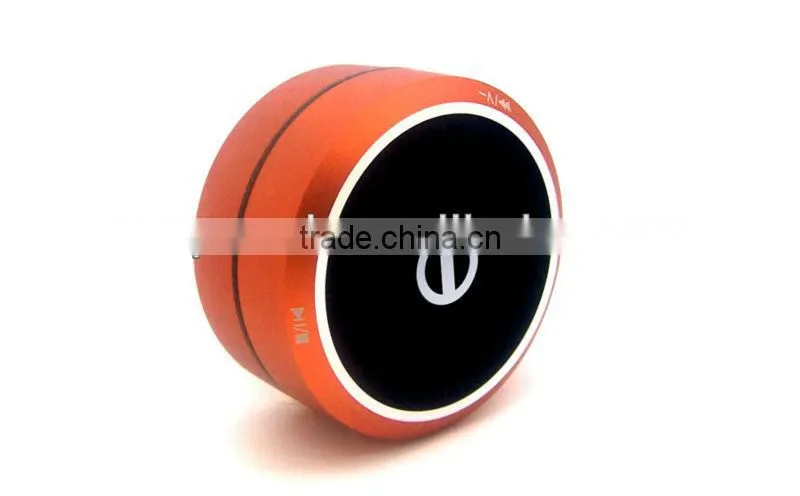 For iphone aluminum bluetooth speaker wireless microphone