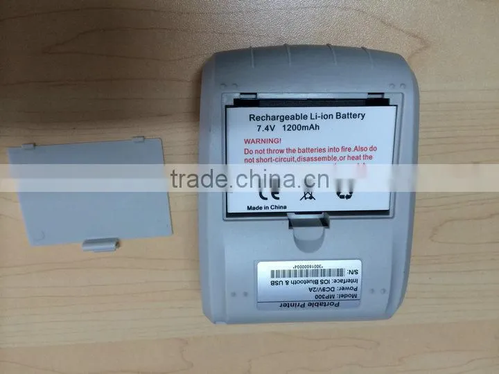 handhled small bluetooth receipt printer for ticket