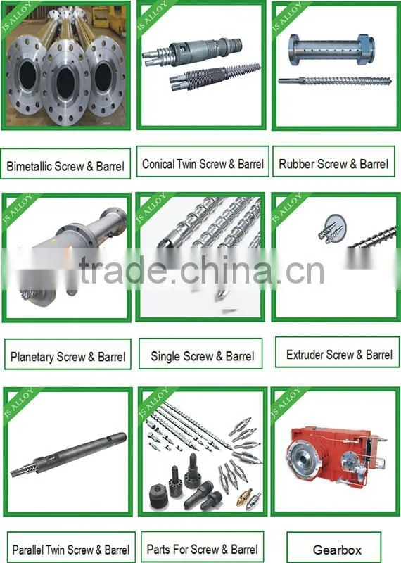Zhoushan JS nitrided injection screw and barrel
